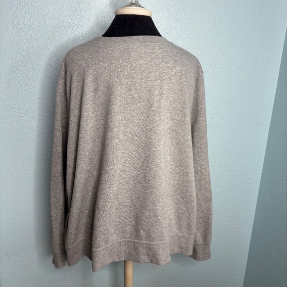 Nike Plus Size Womens Grey Sweatshirt - Picture 3 of 11